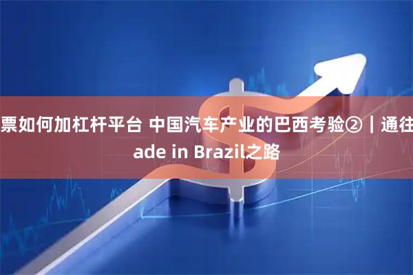 股票如何加杠杆平台 中国汽车产业的巴西考验②｜通往Made in Brazil之路